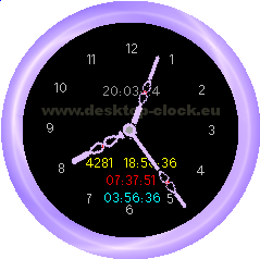 digital clock software free download windows 7